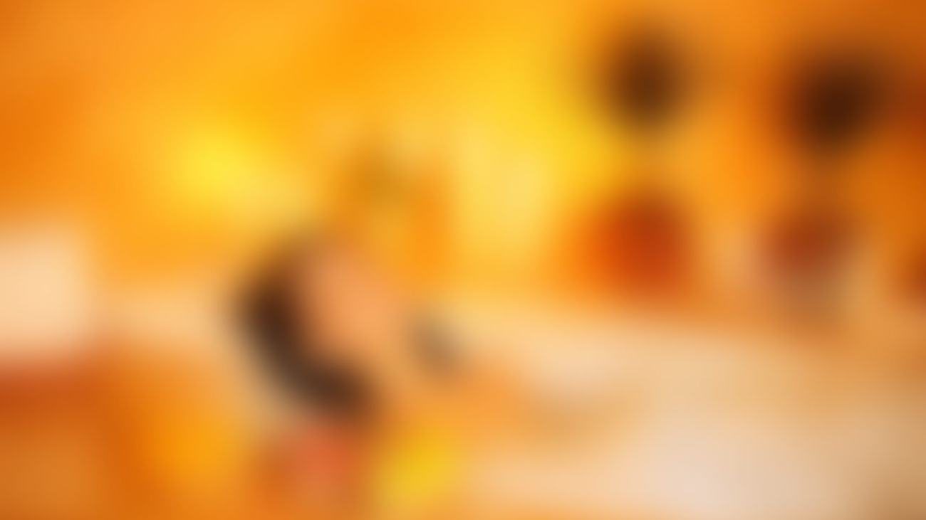 Woman take bubble bath.